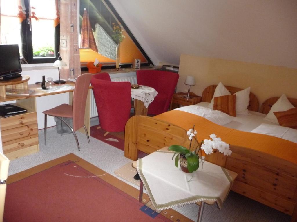 Landhaus Hubertus Pensjonat Litzendorf Pokój zdjęcie